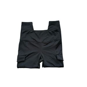 VELOCITY |  Black Fleeced Lined High Road Ankle Tight